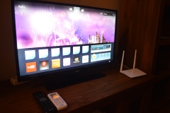 WIFI, TV con Samrt TV, Aire acondiciona